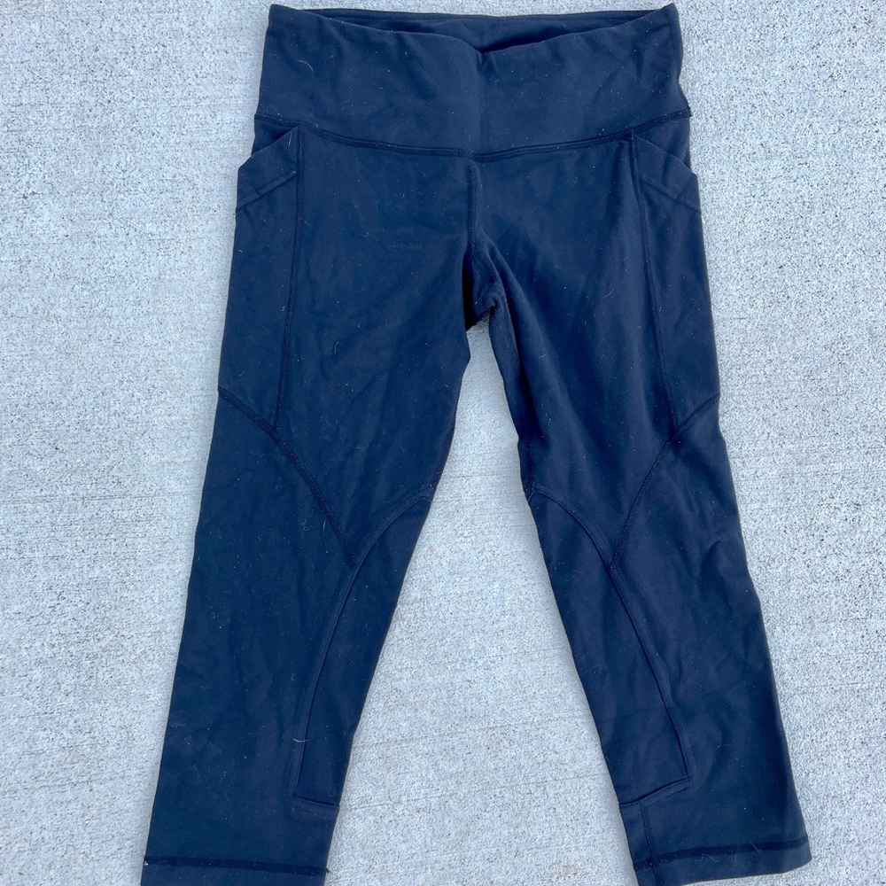 Lululemon Black Crop 21” Leggings